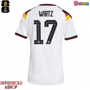 Tyskland Florian Wirtz #17 Hjemmebanetrøje Dame VM 2026 Kort ærmer